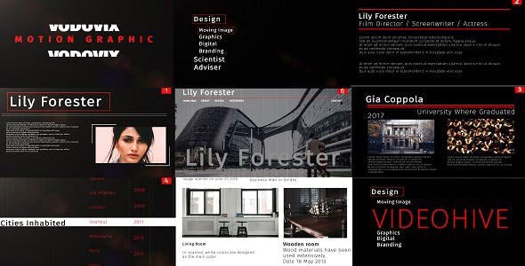 Videohive Biography Intro 19817422