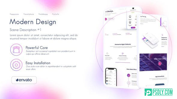 Videohive Colorful App Presentation 28515881