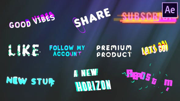 Videohive Creative Titles Pack | After Effects 28354428