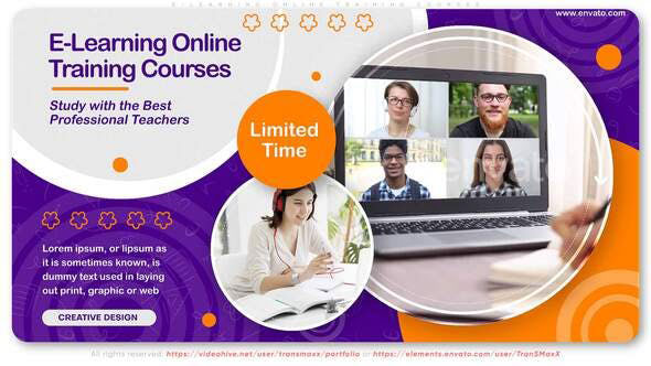 Videohive E-Learning Online Training Courses 28376883