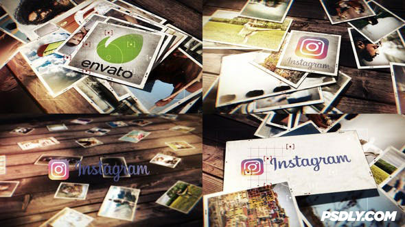 Videohive Falling Photos Logo Reveals Bundle 28490868