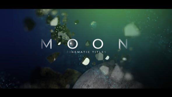 Videohive Fantastic Moon Movie Titles 25392338