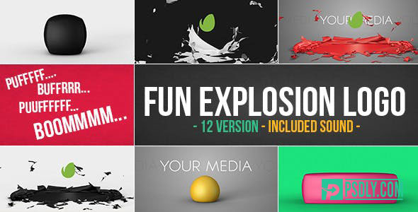 Videohive Fun Explosion Logo 12778911