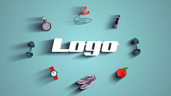 Videohive Gym Fitness Logo 28462264