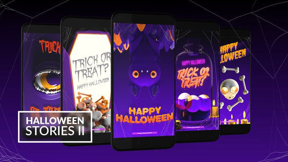 Videohive Halloween Instagram Stories 28756035