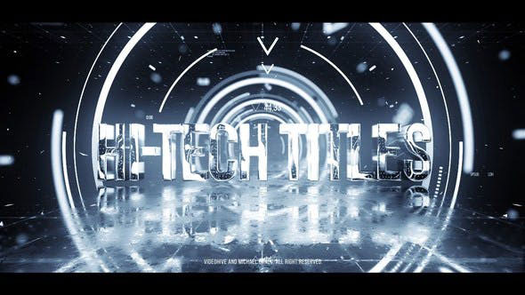 Videohive Hi-Tech Titles 23188156