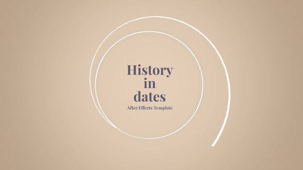 Videohive History in Dates History Memory 23324098
