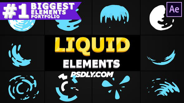 Videohive Liquid Circles After Effects 28475653