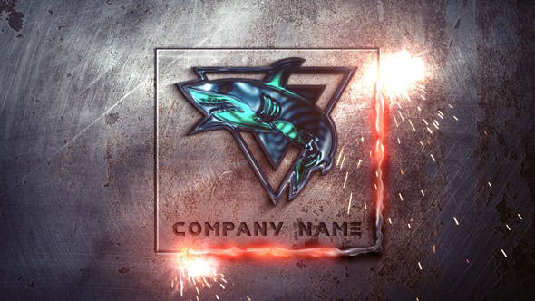 Videohive Metal Industrial Logo 23353824