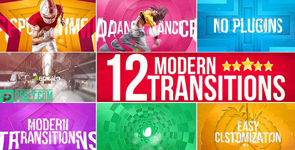 Videohive Modern Transitions 15562626