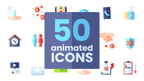 Videohive Quarantine Icons 26440666