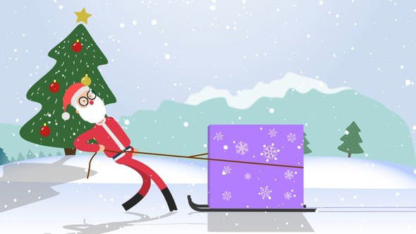 Videohive Santa Logo 25277929