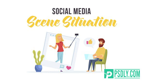 Videohive Social media – Scene Situation 28478861