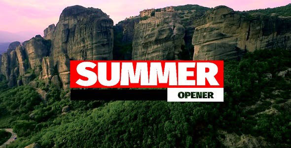 Videohive Summer Opener 19763105