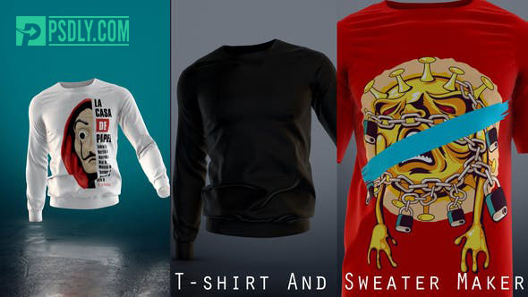 Videohive T-shirt And Sweater Maker 27979660