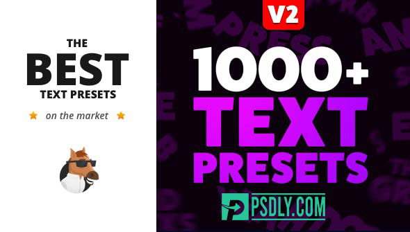 Videohive Text Presets Pack for Animation Composer v2 8949951