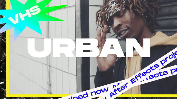 Videohive VHS Urban Intro 28328609