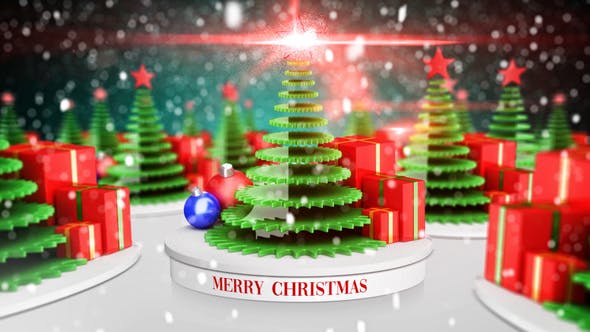 Videohive Short Christmas Greeting 22852885