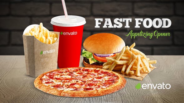 Videohive Fast Food Appetizing Opener 23128394