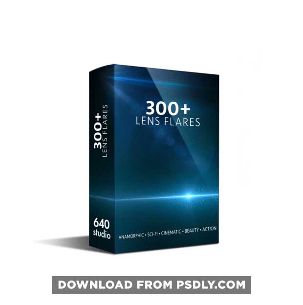 300+ Action Sci-fi Cinematic Anamorphic Lens Flares