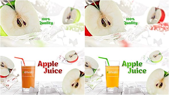 Videohive Apple Juice Opener 19524579