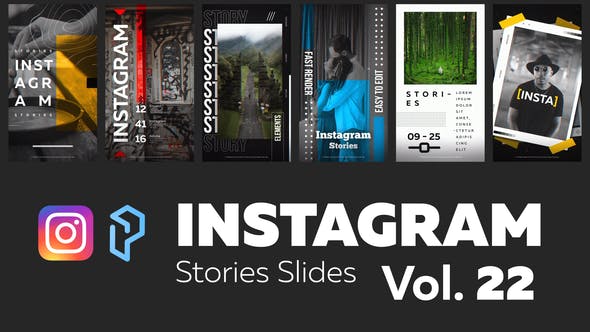 Videohive Instagram Stories Slides Vol. 22 29180631