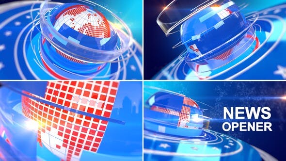 Videohive World News Opener 25357789