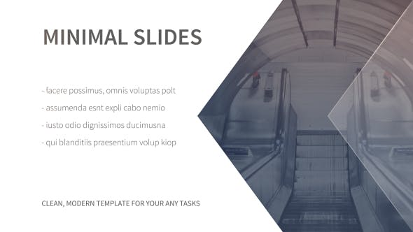 Videohive Minimal Portfolio Slides 20094928