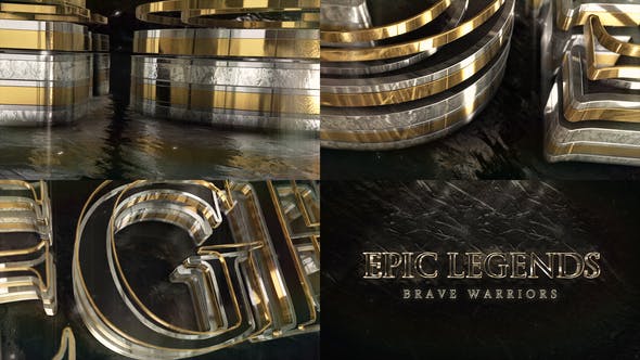 Videohive Epic Gold Silver Logo 28991773