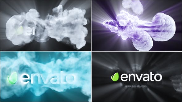 Videohive Smoke Ray Logo 22713789