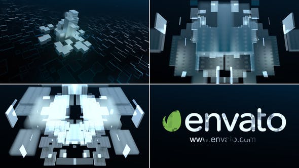 Videohive Tech Logo Reveal 25554328