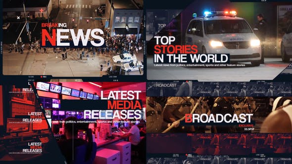 Videohive Breaking News Intro 28120748