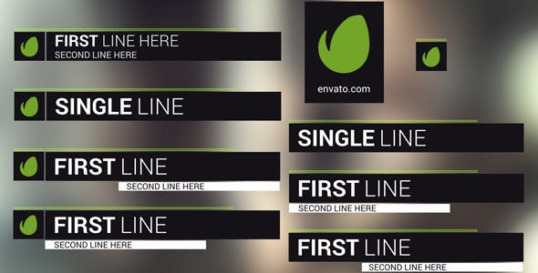 Videohive Ripple Lower Thirds 11635973