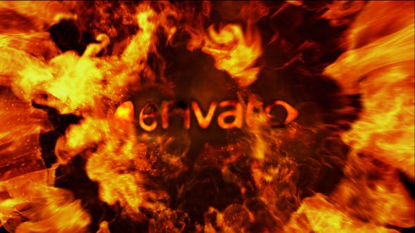 Videohive Spiral Fire Logo Reveal 19860774