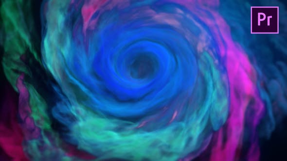 Videohive Spiraling Smoke Logo Reveal Premiere Pro 25568106