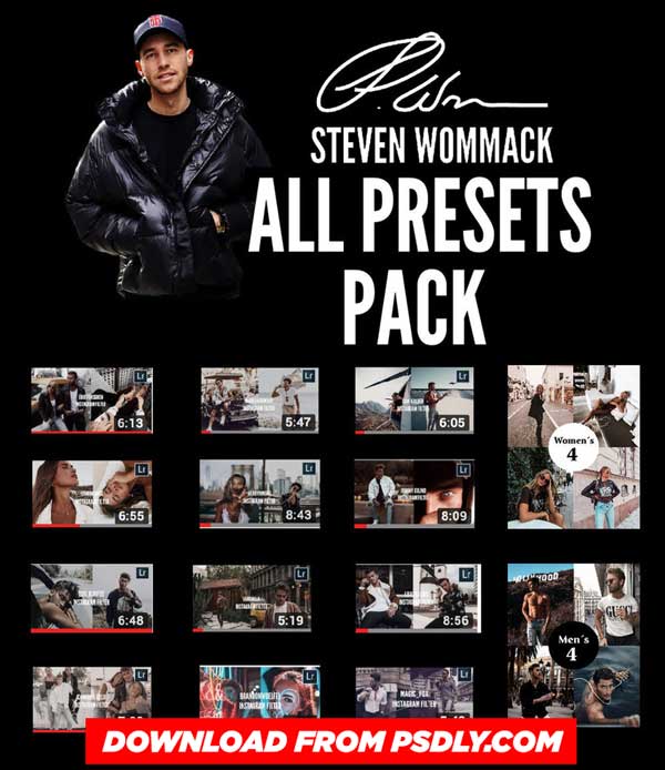 Steven Wommack - All Presets Pack + Youtube