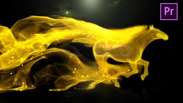 Videohive Trailing Horse Logo Reveal Premiere Pro 22853499