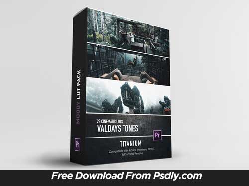 VALDAYS — FILM Titanium LUT Pack (Master)
