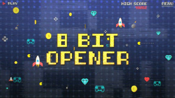 Videohive 8 Bit Old Game Opener 28798911