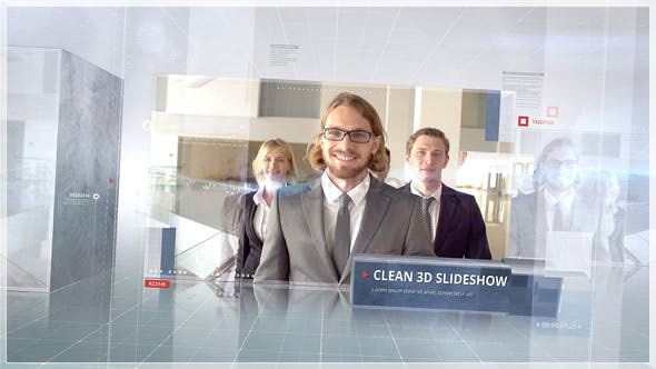 Videohive Clean 3D Corporate 26806318