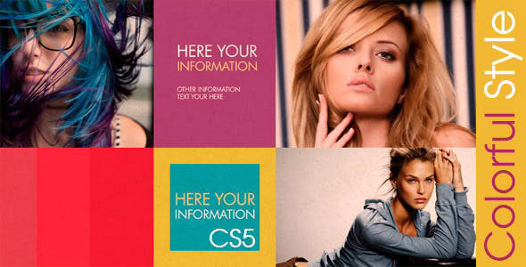 Videohive Colorful Style Film Slideshow 6320022