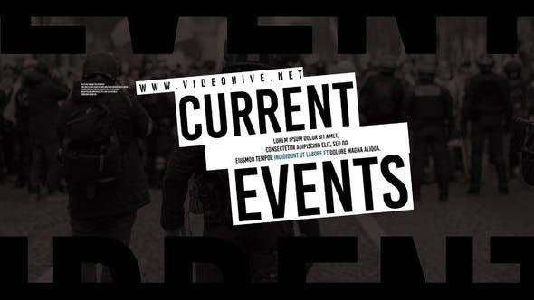 Videohive Current Events 27189262