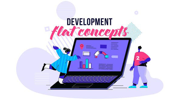 Videohive Development Flat Concept 28730432