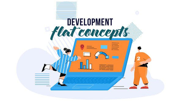 Videohive Development Flat Concept 28828873