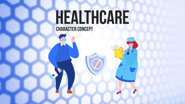 Videohive Healthcare Flat Concept 28862971