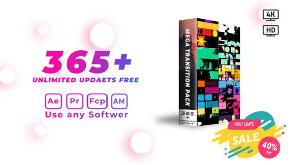 Videohive Mega Transition Pack Motion Graphics