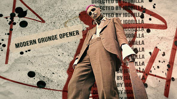 Videohive Modern Grunge Opener 26265050