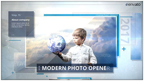 Videohive Modern Photo Opener 20430750
