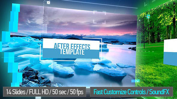 Videohive Stripes Slideshow 20484531