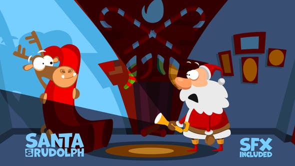 Videohive - Christmas Logo Opener 4 - mask - 13527896